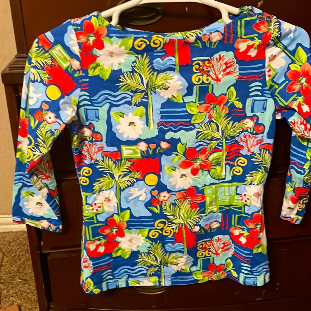J. McLaughlin 3/4 Sleeve Tee XS
